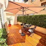 Luxury Central Condo With Private Terrace In Nice