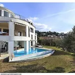 Mont Boron - - Splendide D'architecte Vue Panoramique Villa Nice