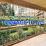 Studio grande terrasse à 5 min de la mer