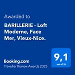 Barillerie - Loft Moderne, Face Mer, Vieux-nice. * Nice
