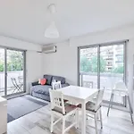 Flat With Balcony 15Min From Promenade Des Anglais