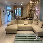 Duplex quatre pièces avec extérieur déco atypique - à 5 minutes de la plage