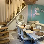 Duplex quatre pièces avec extérieur déco atypique - à 5 minutes de la plage