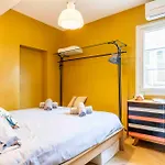 Apartment 2 Chambres, Balcons, Vue Imprenable, Climatisation - Palace Bleu Nice