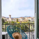 Apartment 2 Chambres, Balcons, Vue Imprenable, Climatisation - Palace Bleu