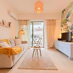 Plage, Promenade & Confort - Wifi, Ac, 4 Pers Apartment