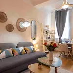 Charming Flat, Fully Equipped, Air Conditioning, Only 300m - La Loge Apartment Nice