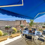 Apartment Luxurious Penthouse, 2 Bedroom Suites, 3 Spacious Terraces, Gorgeous Views Of Mountains And Sea,