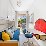 Fabron, Terrasse & Piscine Dans Apartment *