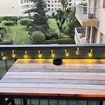 Grand 2 Pieces Avec Grande Terrasse A 15Mn Centre-Ville, Gare Et Promenade Des Anglais