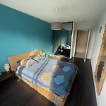 Large 2-room Bright Sea View Near Airport Apartment