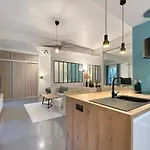 Apartment Loft Carre D'or - Wifi, Climatisation, 4 Personnes Nice
