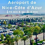 Le Carras - Proche De Aeroport , Plage A Pied - Promenade Des Anglais