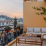 Luxurious Penthouse, 2 Bedroom Suites, 3 Spacious Terraces, Gorgeous Views Of Mountains And Sea, Apartment *