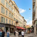 Nice Renting - 35B Massena - Chic Cosy Calm Balcony Massena Pedestrian Heart