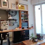 Apartment Bohemian Style And Luminous Balcony