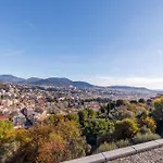 Apartment Hill A Terrasse 130m2, Vue Panoramique, Piscine, Parking Prive, Climatisation, Wifi