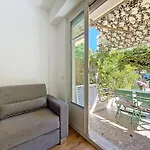 Nestor&Jeeves - MANEL - Terrasse et acces direct Promenade des Anglais