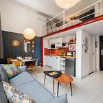 Nice-duplex-plage-parking-cimatisation Apartment