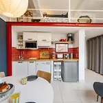 Nice-duplex-plage-parking-cimatisation * Nice