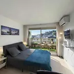 Studio Premium Au Calme Avec Terrasse Vue Mer Et Parking