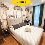 Casa Reine Jeanne- Ideal Groups & Family -Central Near Train Station - Parking - New&Confort-Ac