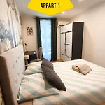 Casa Reine Jeanne- Ideal Groups & Family -Central Near Train Station - Parking - New&Confort-Ac