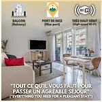 Le Balcon D'azur Apartment *