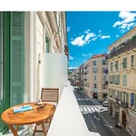 Magnifique - 2 Chambres - Coeur De Nice Avec Balcon
