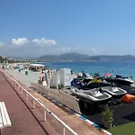 Nice Promenade Des Anglais Beach Californie Ac