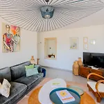 Hill A Terrasse 130m2, Vue Panoramique, Piscine, Parking Prive, Climatisation, Wifi Nice