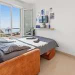L'azur - Seaview - Ac - Tram - Wifi - Airport Apartment