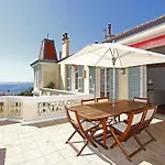 Apartment Palmeraie - Magnifique D'epoque Avec Vue 4 Personnes Avec Terrasse Le Port Nice