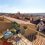 LA CROIX - F3, TERRASSE VUE PANORAMIQUE, VIEUX-NICE Old town&terrace