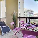 Apartment Grand H -f2, Face Vieux- Nice, Terrasse, Ascenseur, Climatisation, Terrace - Center