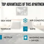 Apartment Nestor&jeeves - Blue Ocean - - Very Close Beaches