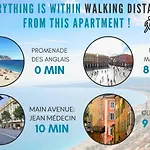 Apartment Nestor&jeeves - Lagoon Promenade - - Sea Front Nice