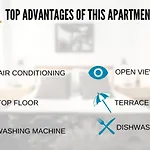 Apartment Nestor&jeeves - Coral Sea Terrace - - Very Close Beaches Nice