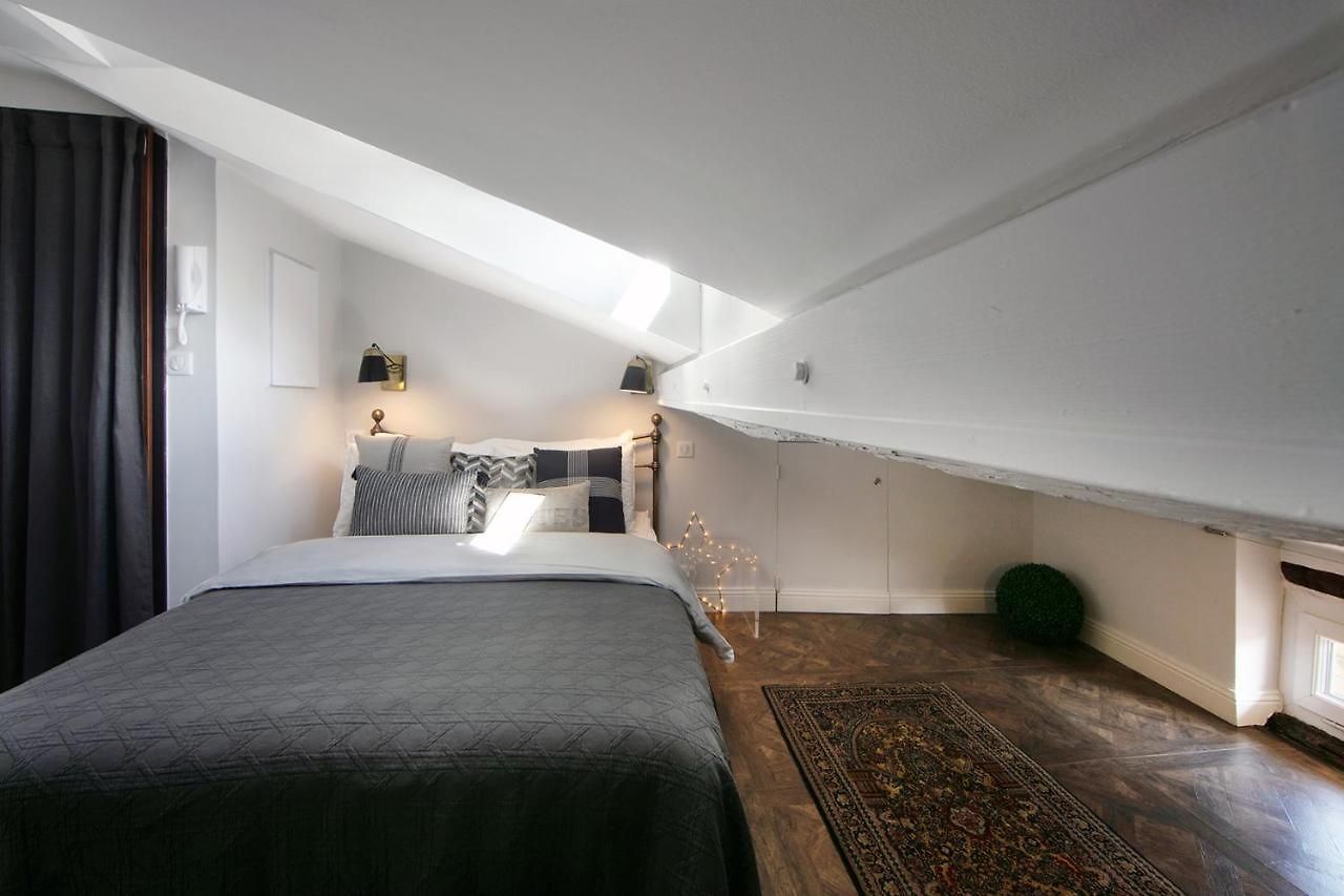 Cocoon Loft - Magnifique Loft Sous Toit, Refait A Neuf, Vues Splendides, Clim, Wifi Appartement Nice