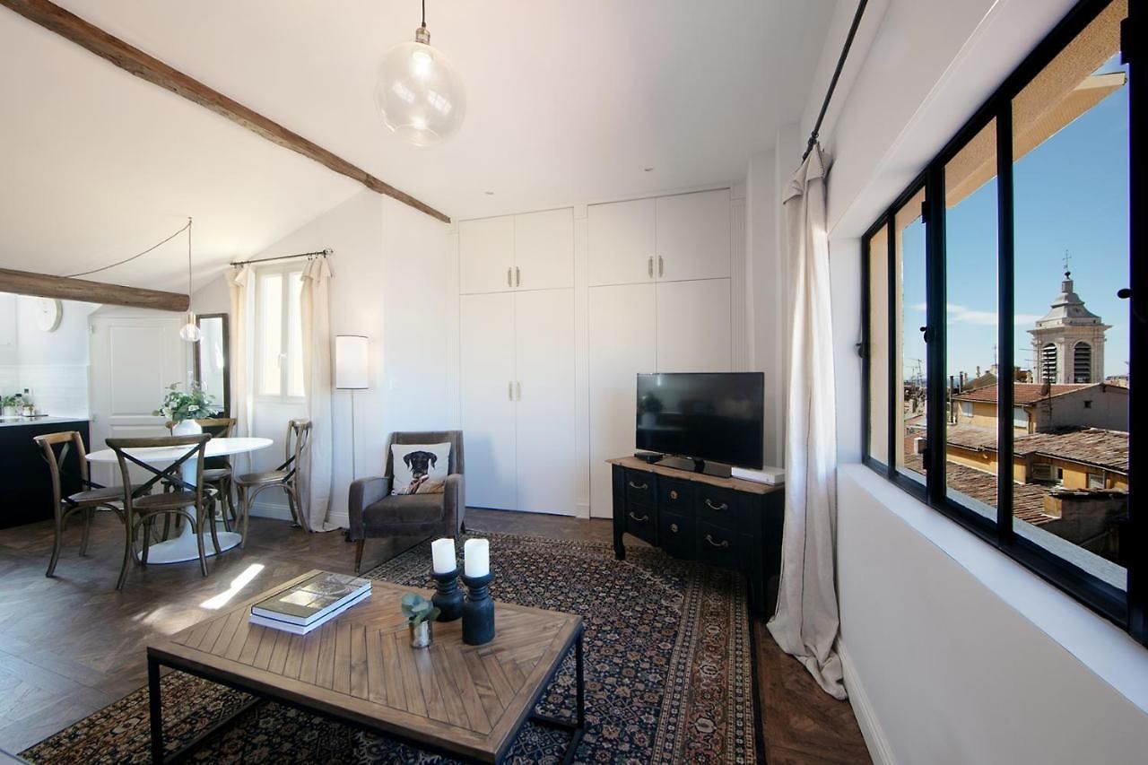 Cocoon Loft - Magnifique Loft Sous Toit, Refait A Neuf, Vues Splendides, Clim, Wifi Appartement Nice