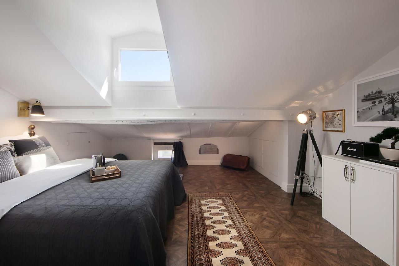 Appartement Cocoon Loft - Magnifique Loft Sous Toit, Refait A Neuf, Vues Splendides, Clim, Wifi Nice