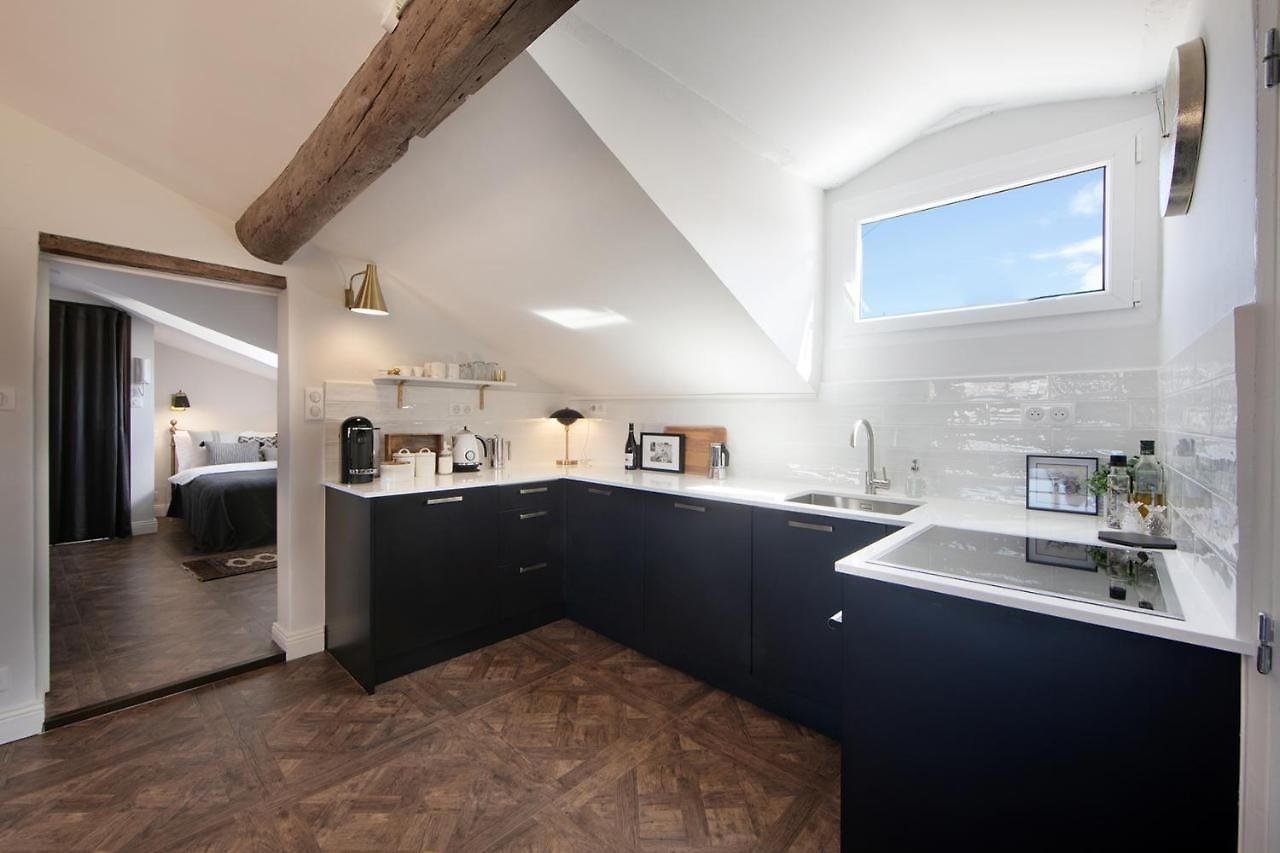 Cocoon Loft - Magnifique Loft Sous Toit, Refait A Neuf, Vues Splendides, Clim, Wifi Appartement Nice