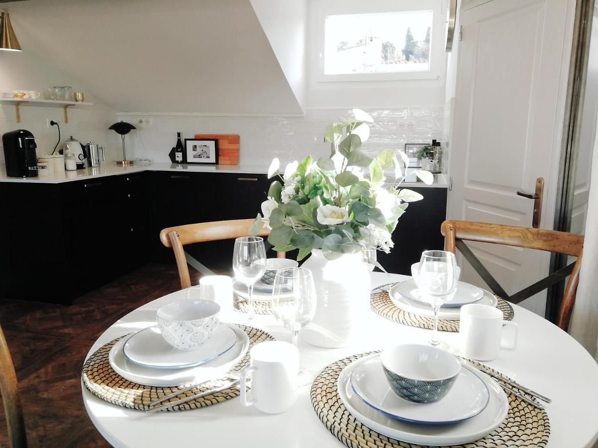 Appartement Cocoon Loft - Magnifique Loft Sous Toit, Refait A Neuf, Vues Splendides, Clim, Wifi Nice
