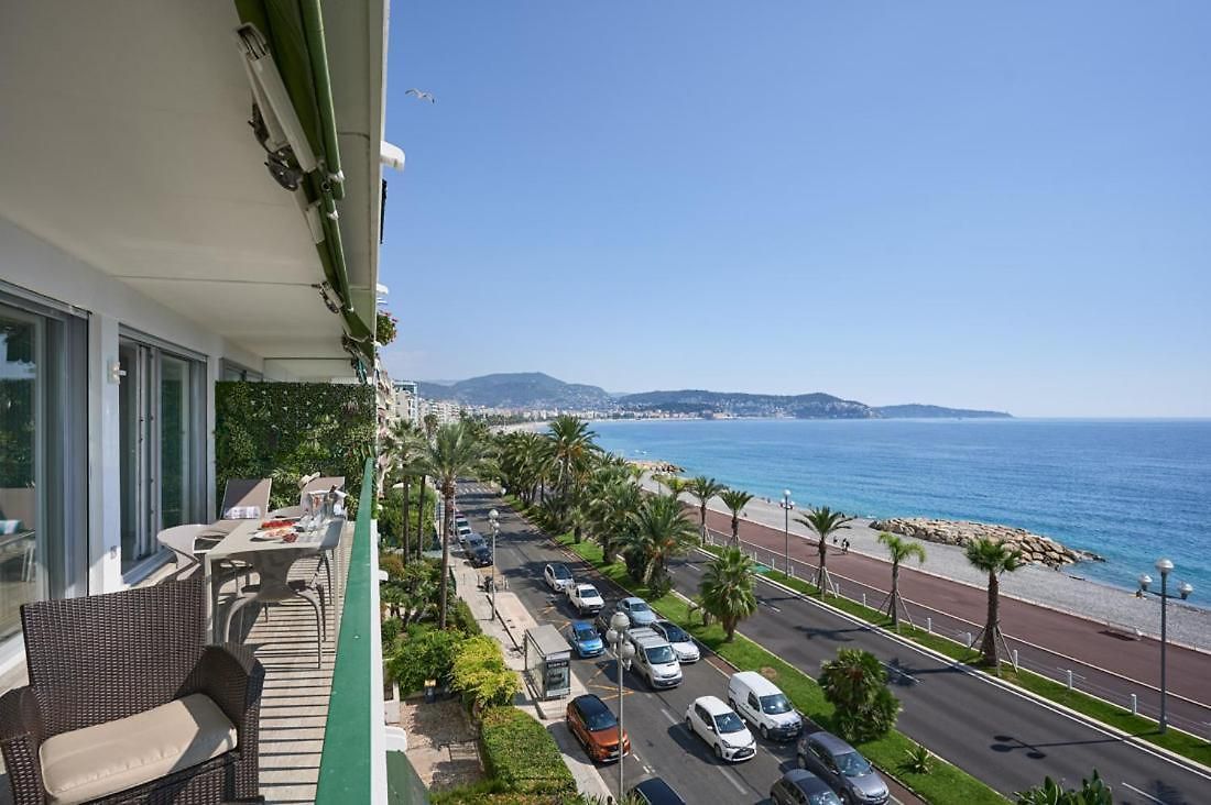 Sunlight - Sky Blue - 3 Bedroom Flat With Sea View On The Promenade Des Apartment Nice