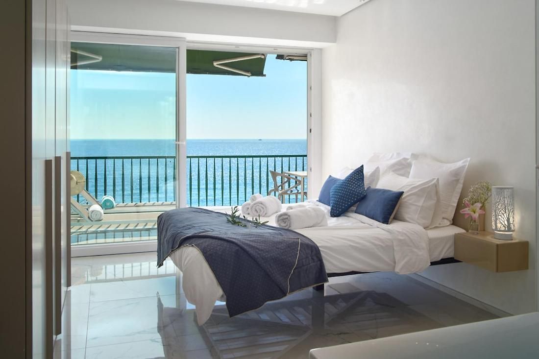 Sunlight - Sky Blue - 3 Bedroom Flat With Sea View On The Promenade Des * Nice