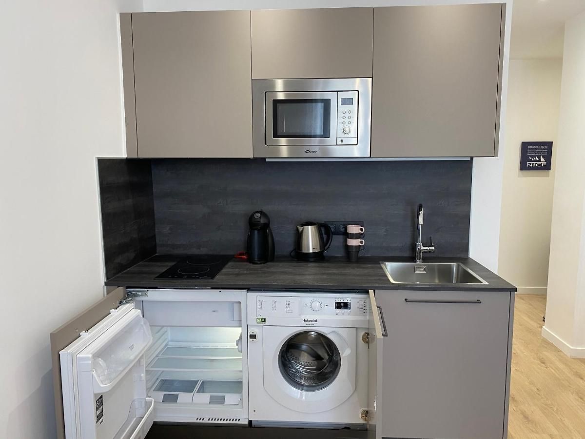 Jean Medecin - Modern And Brand New 1br Flat Apartment *
