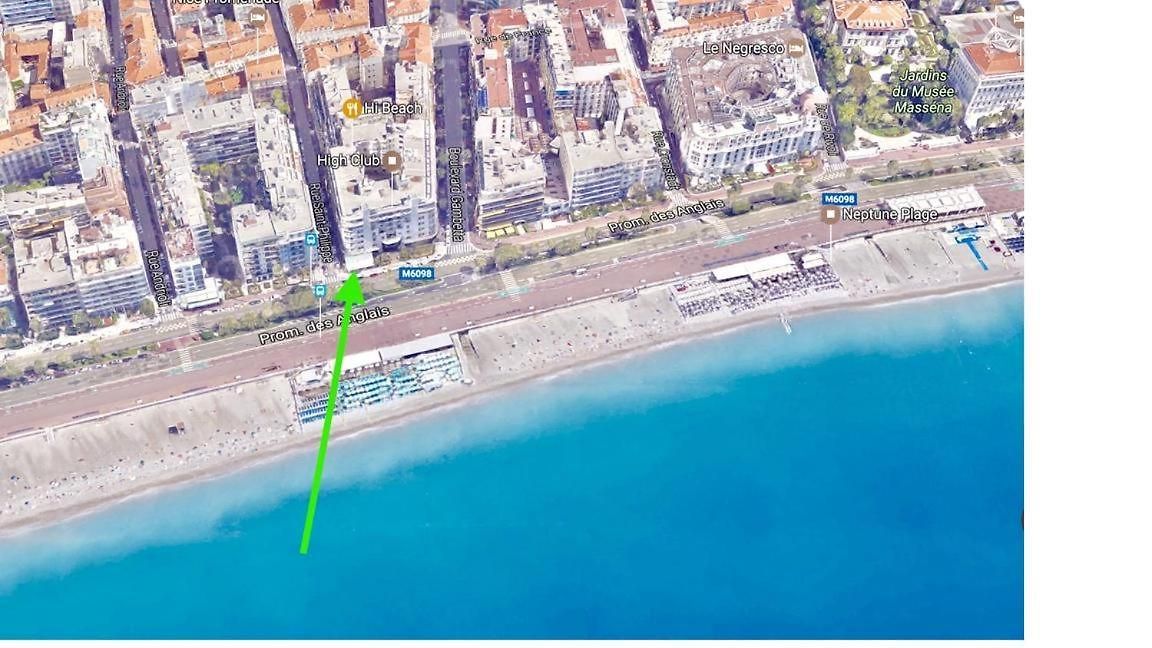 Le Palais, Promenade Des Anglais, Luxry App, 2 Ch, 2 Sdb, 88m Appartement *