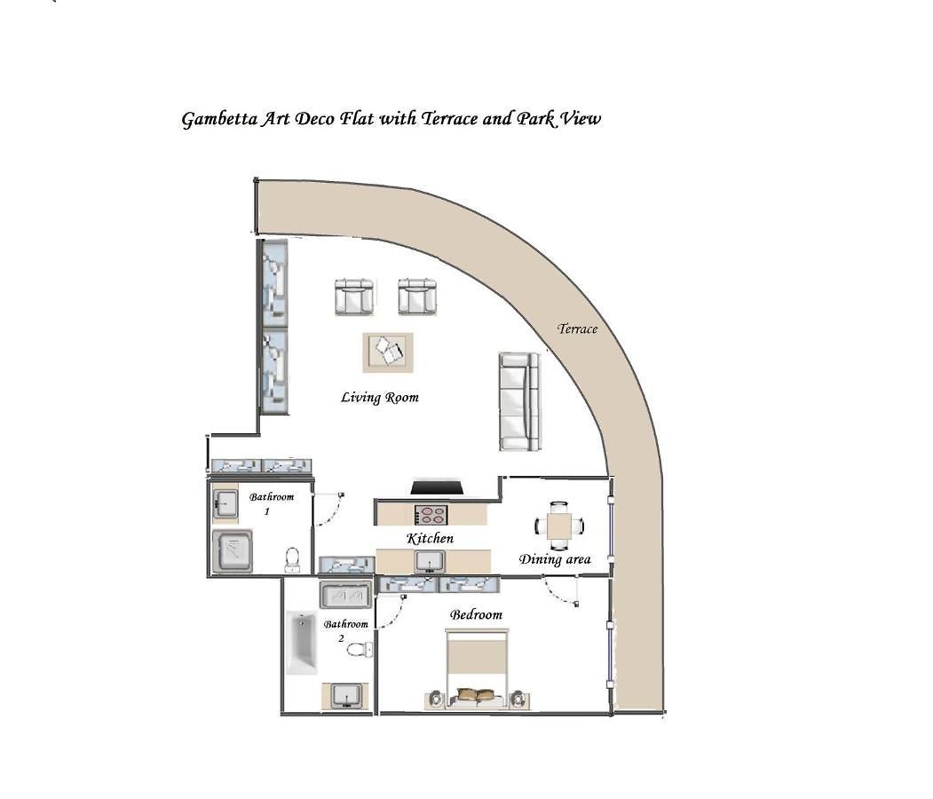 Victor Hugo - Modern And Sunny, Terrace, 2 Baths Apartment Nice