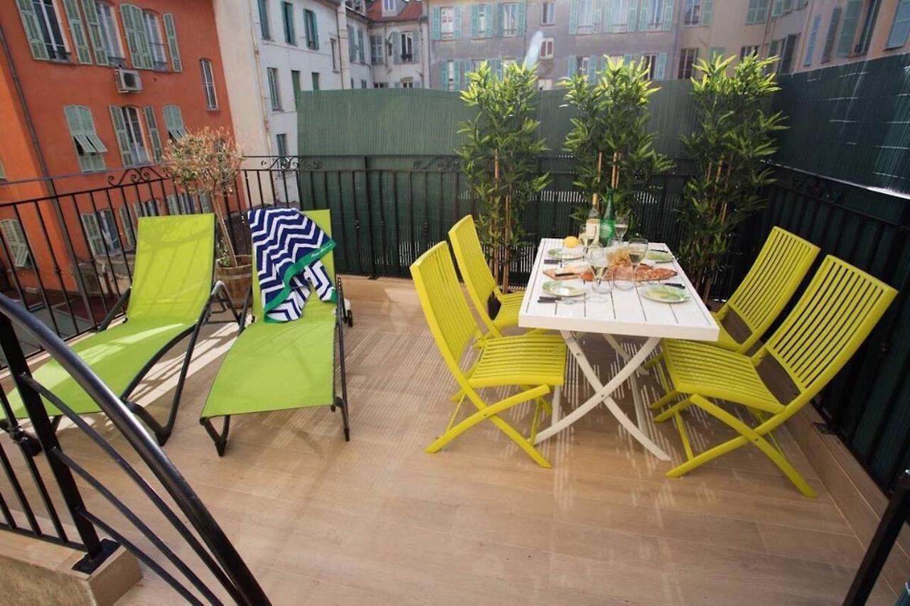 Apartment F2 Terrasse, Moderne, Hyper Centre, Clim, Ascenseur- Dubouchage