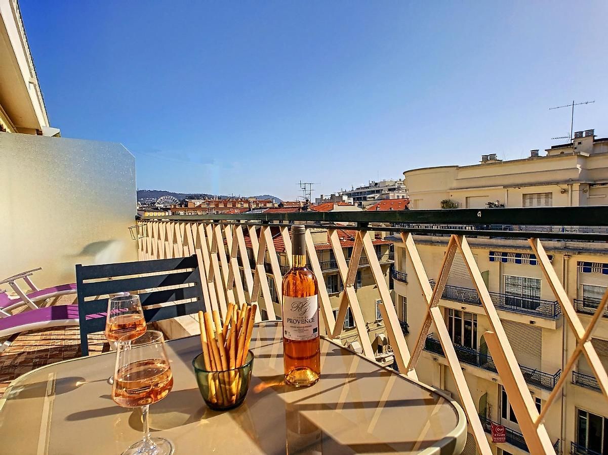 Appartement Nestor&jeeves - Gibraltar Terrasse - - By Sea - Pedestrian Zone Nice